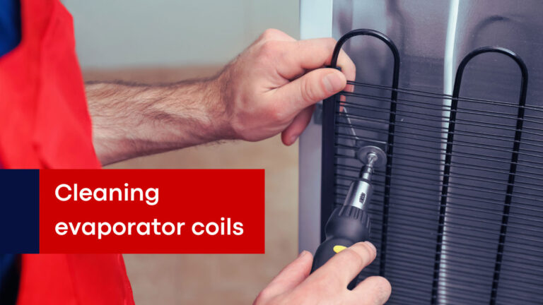 Causes of fridge frost up | Dirty evaporator coils