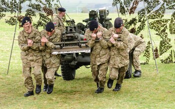 The UK Armed Forces currently has 133,570 full-time trained personnel