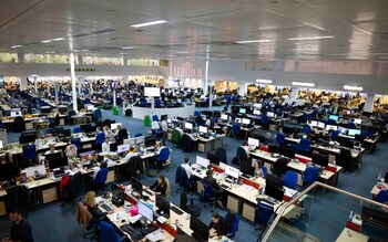 Telegraph newsroom