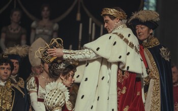 Joaquin Phoenix and Vanessa Kirby in Ridley Scott's Napoleon