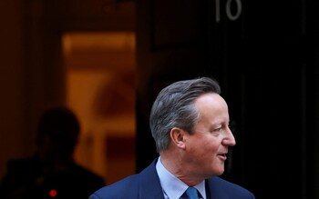 David Cameron at No 10