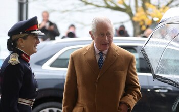 King Charles visits Didcot to launch the Coronation Food Project on his birthday, November 14, 2023