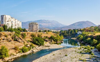 Podgorica is the capital city of Montenegro 