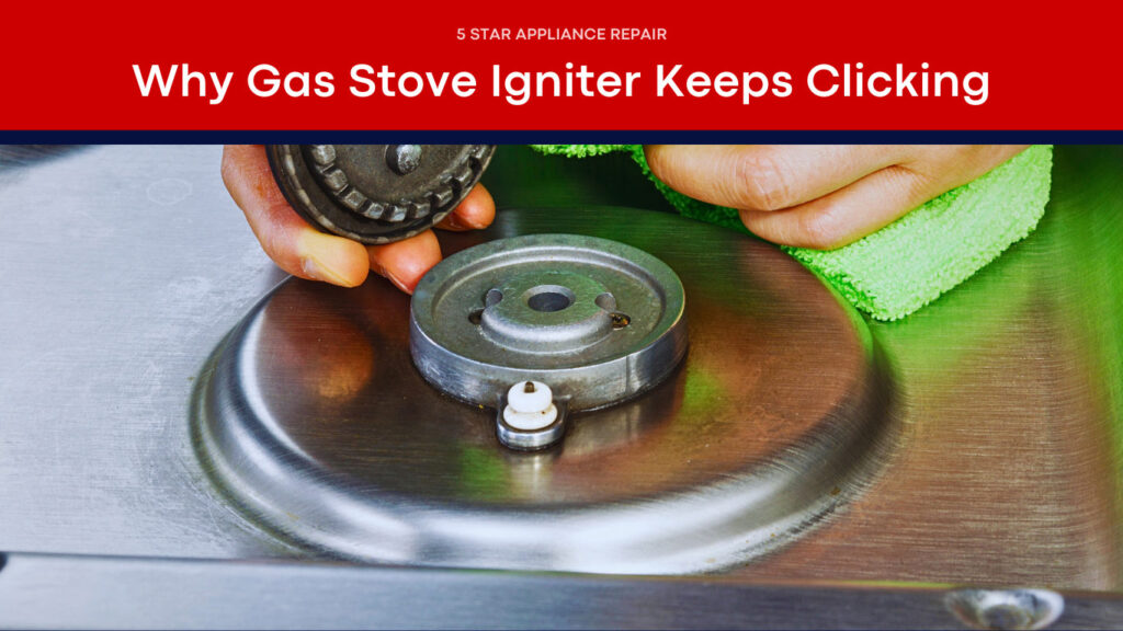 Gas Stove Igniter Sparking
